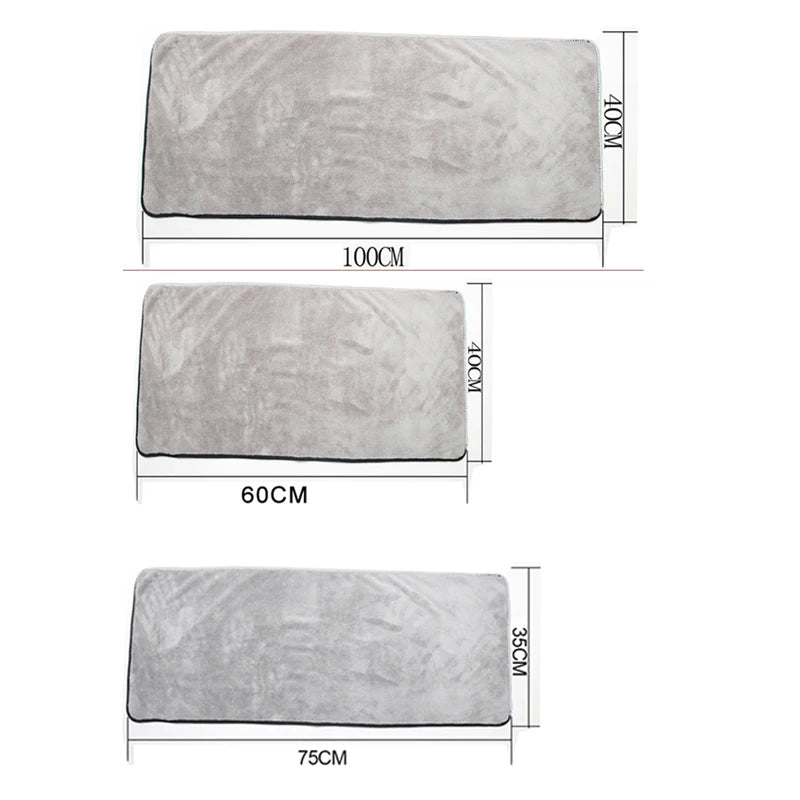 Car Wash High End Microfiber Towel Car Cleaning Drying Cloth Hemming Car Care Cloth Detailing Wash Towel
