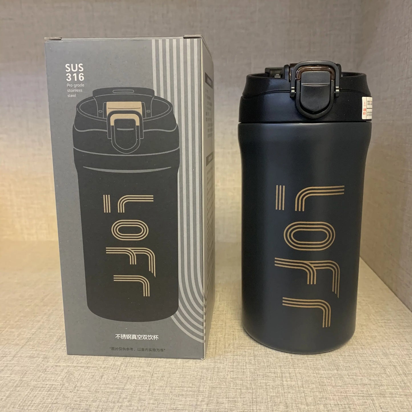 Coffee thermal mug Stainless Steel Thermos Tumbler Cups Vacuum Flask thermo Water Bottle Tea Mug Thermocup commercial affairs