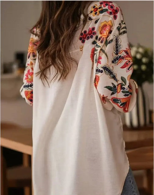 Women's Floral Digital Print Shirt