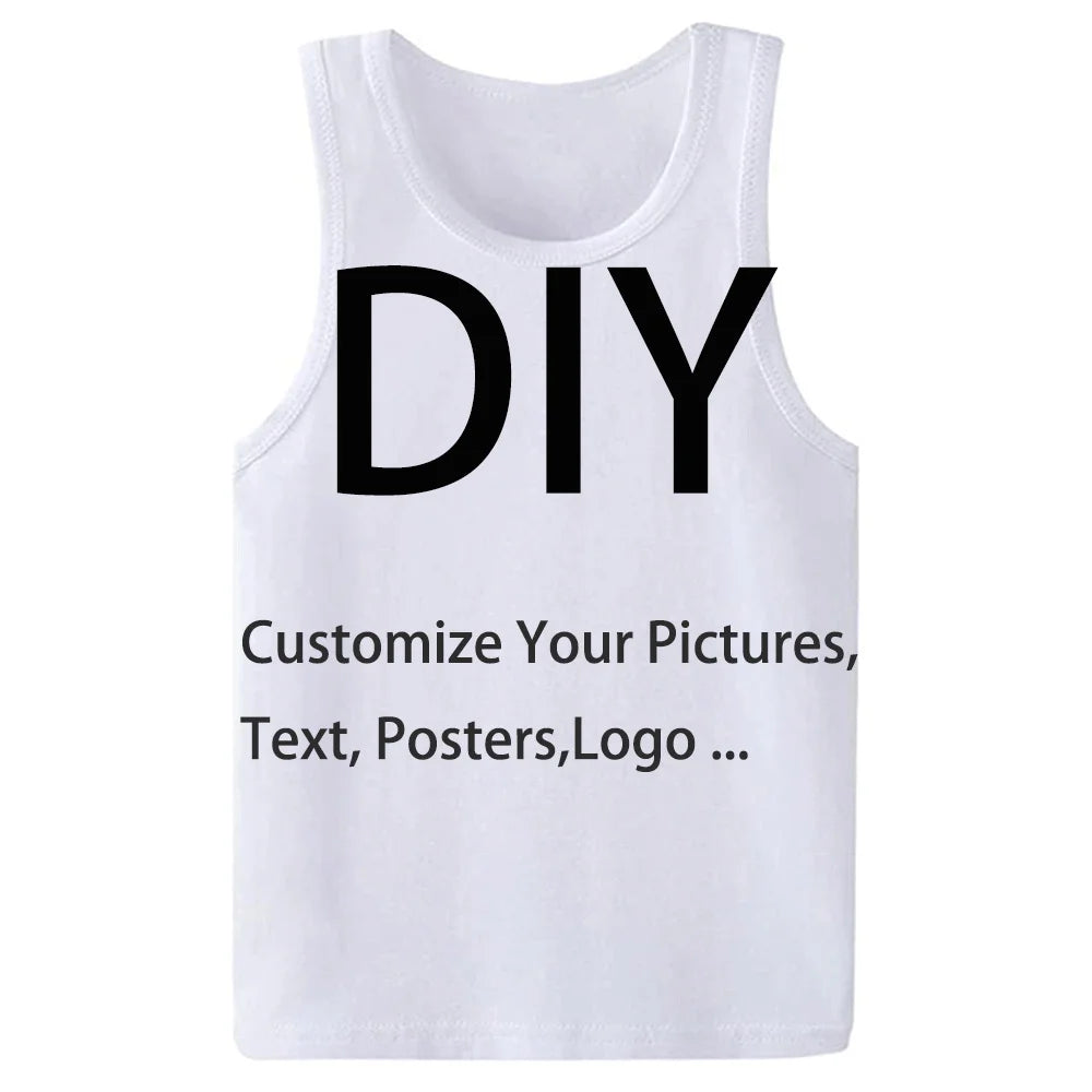 2023 Diy Custom Design Own Style Polyester 3D Printed T-shirt Cool Vest Men Women Hip Hop Tank Tops Suppliers For Drop Shipper