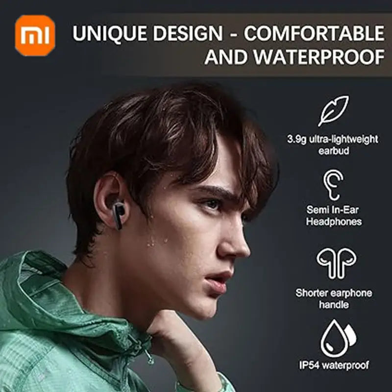 Xiaomi Redmi Buds 4 Lite Wireless Earbuds IP54 Waterproof Headset 20H Playtime Lightweight Comfort Fit Headphones