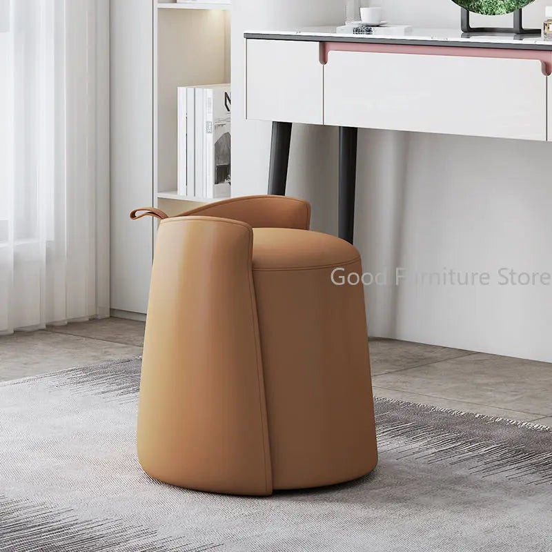 Bedroom Makeup Stool Vanity Chair Nordic Furniture Living Room Chairs Backrest Dressing Stool Light Luxury Dressing Table Chair