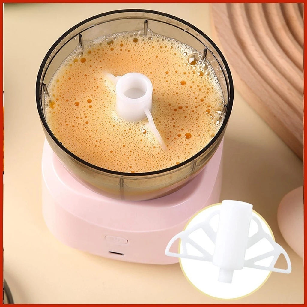 Mini Electric Food Processor Garlic Chipper Pepper Shredder 350ml