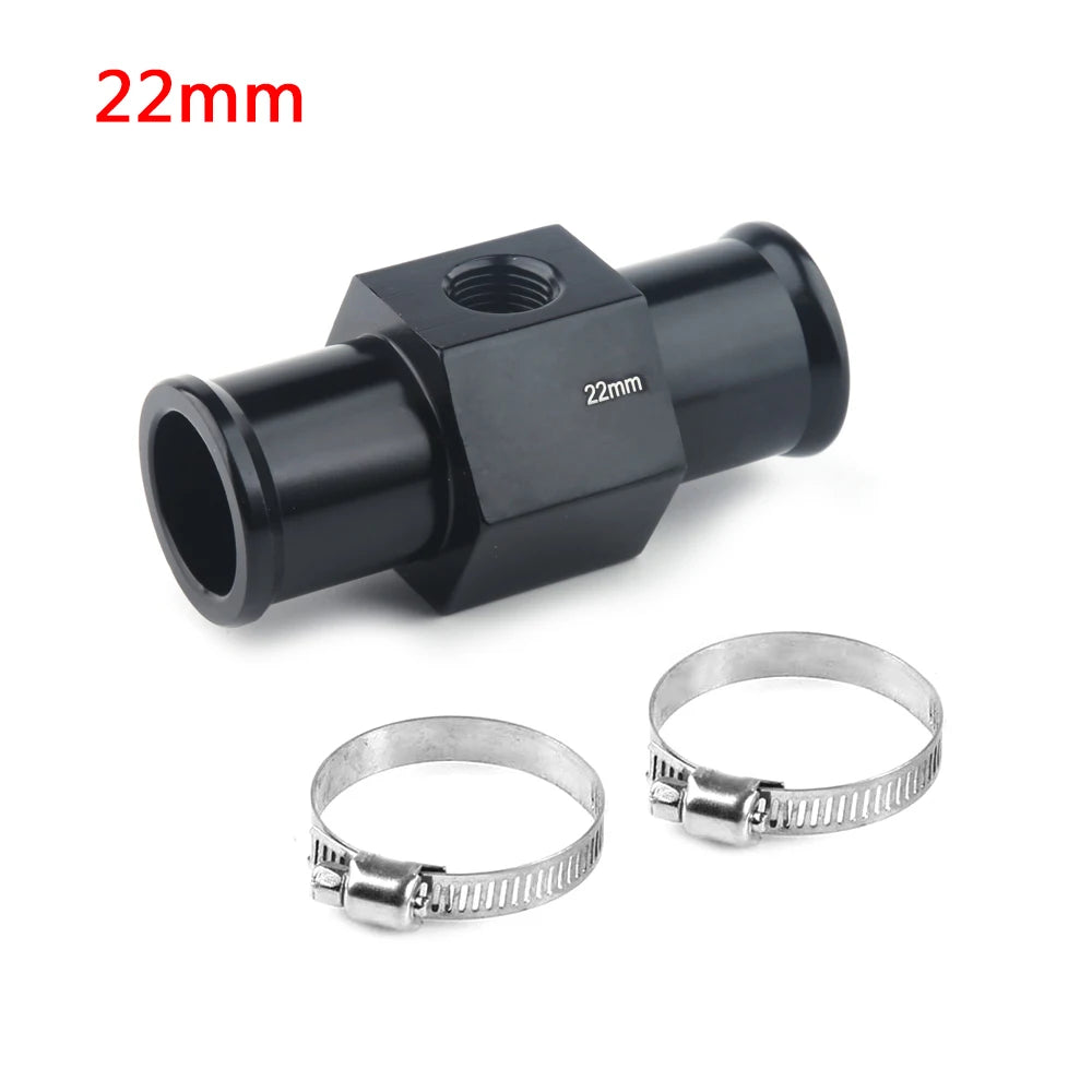 1/8 Npt Hose Adapter Water Temp Joint Pipe Sensor Black Water Temp Gauge Radiator Temperature 18MM 20MM 22MM 24MM
