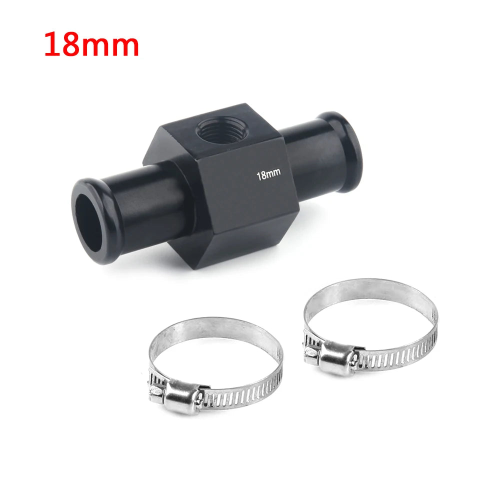 1/8 Npt Hose Adapter Water Temp Joint Pipe Sensor Black Water Temp Gauge Radiator Temperature 18MM 20MM 22MM 24MM