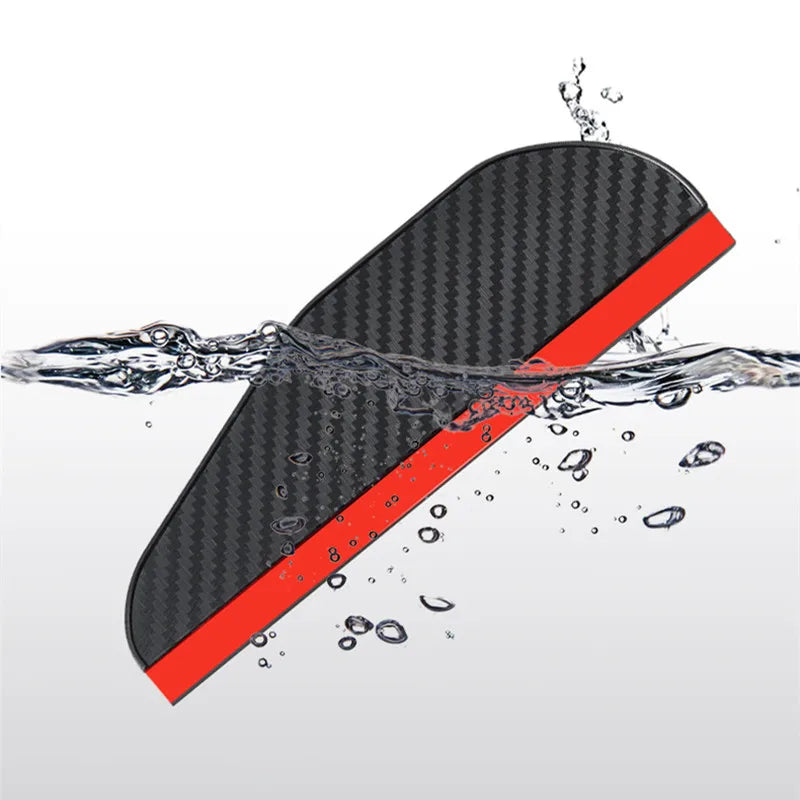 2Pcs Car Rearview Mirror Rain Eyebrow Awnings Shelters Universal Auto Exterior Accessories Parts Rearview Mirror Protector Cover