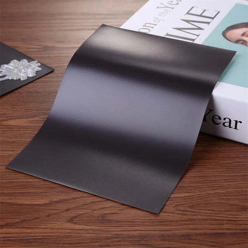 10pcs/set 0.3mm Magnetic Sheets & Plastic Folder Bags For Storage Cutting Dies Stamps Organizer Holders Transparent Bags 7x5inch