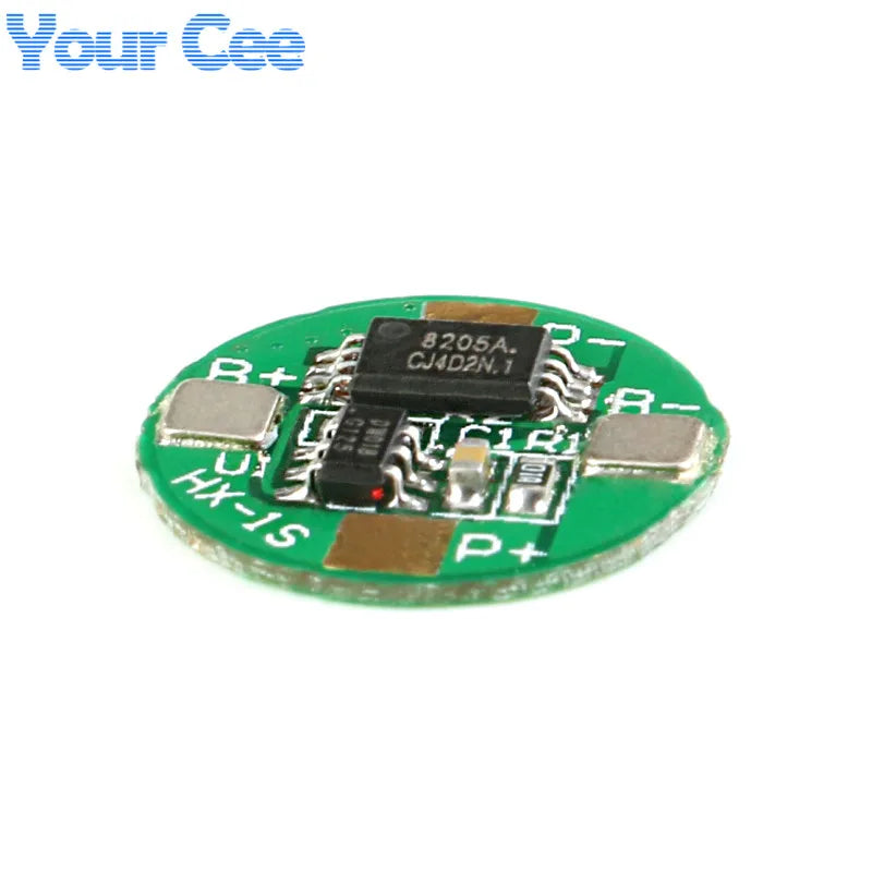 10pcs/1pc 3.7V 1S 2.5A 18650 li-ion BMS PCM Battery Protection Board Module PCB with Overcharge and Over Discharge Protection
