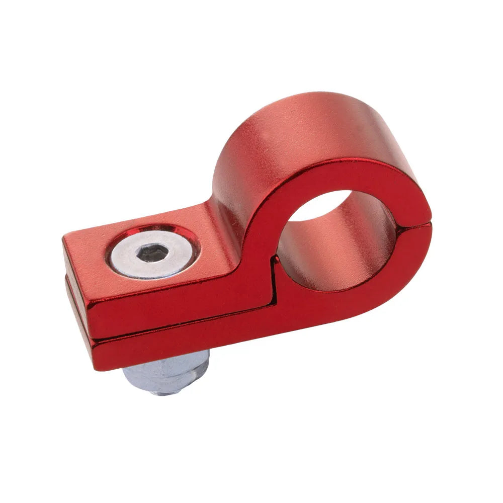 2pcs/pack Billet Aluminum Line P Clamps P Clips To Suit I.D.4.8MM 3/16'' Tubing Line WLJN02-D5 Gold/Purple/Red/Blue/Silver/Black