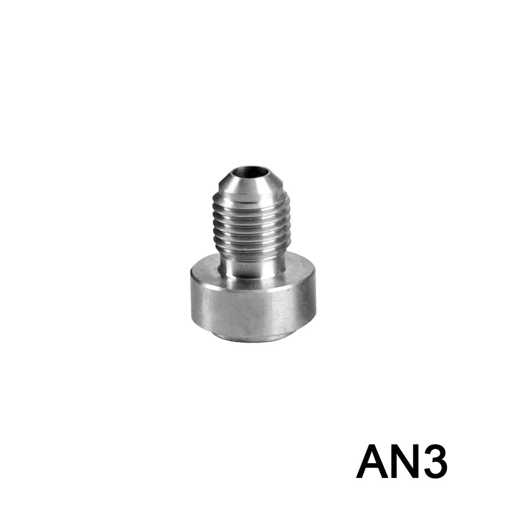 1PCS AN6 AN8 AN10 AN12 AN16 AN20 Male Billet Stainless Steel Straight Male Weld Fitting Adapter Weld Bung Nitrous Hose Fitting