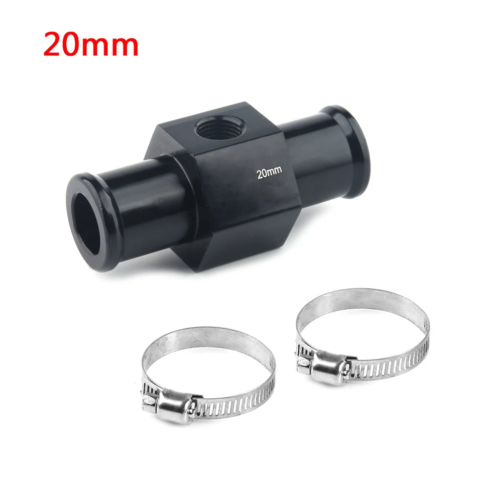 1/8 Npt Hose Adapter Water Temp Joint Pipe Sensor Black Water Temp Gauge Radiator Temperature 18MM 20MM 22MM 24MM