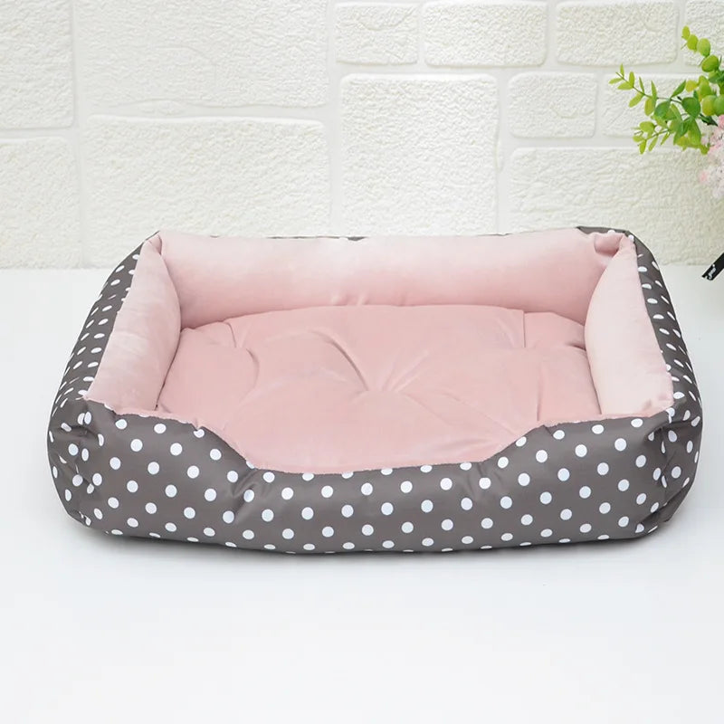 2024 Dog Dot Bed Four Season Use Comfortable Camas Para Perros Beds For Small Medium Dogs Top Quality Cats Sleeping Cave