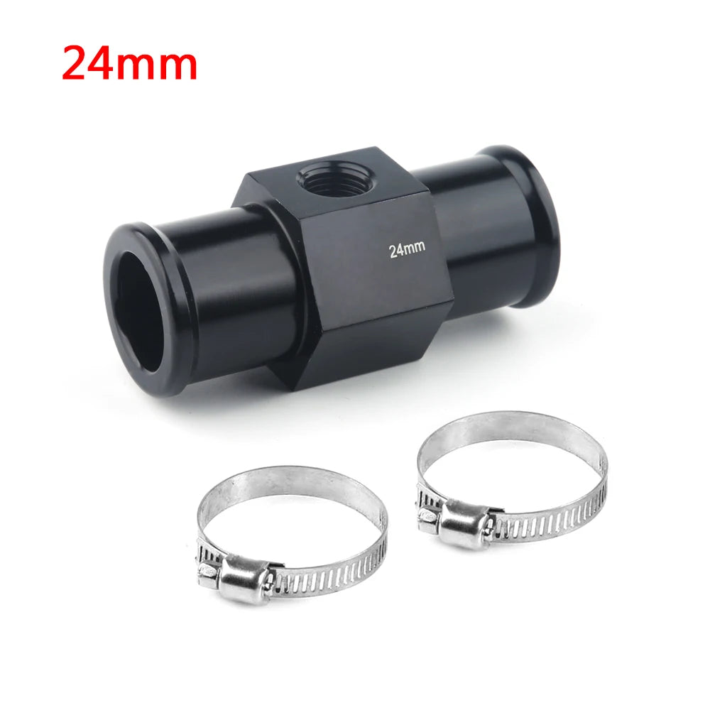1/8 Npt Hose Adapter Water Temp Joint Pipe Sensor Black Water Temp Gauge Radiator Temperature 18MM 20MM 22MM 24MM