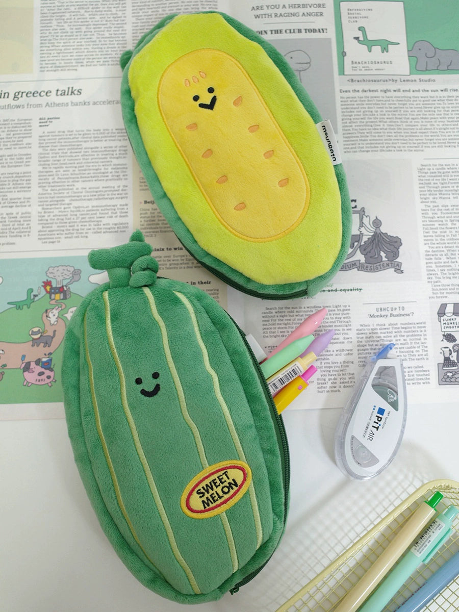 Original Melon Stuffed Vegetable K-style Funny Pencil Case