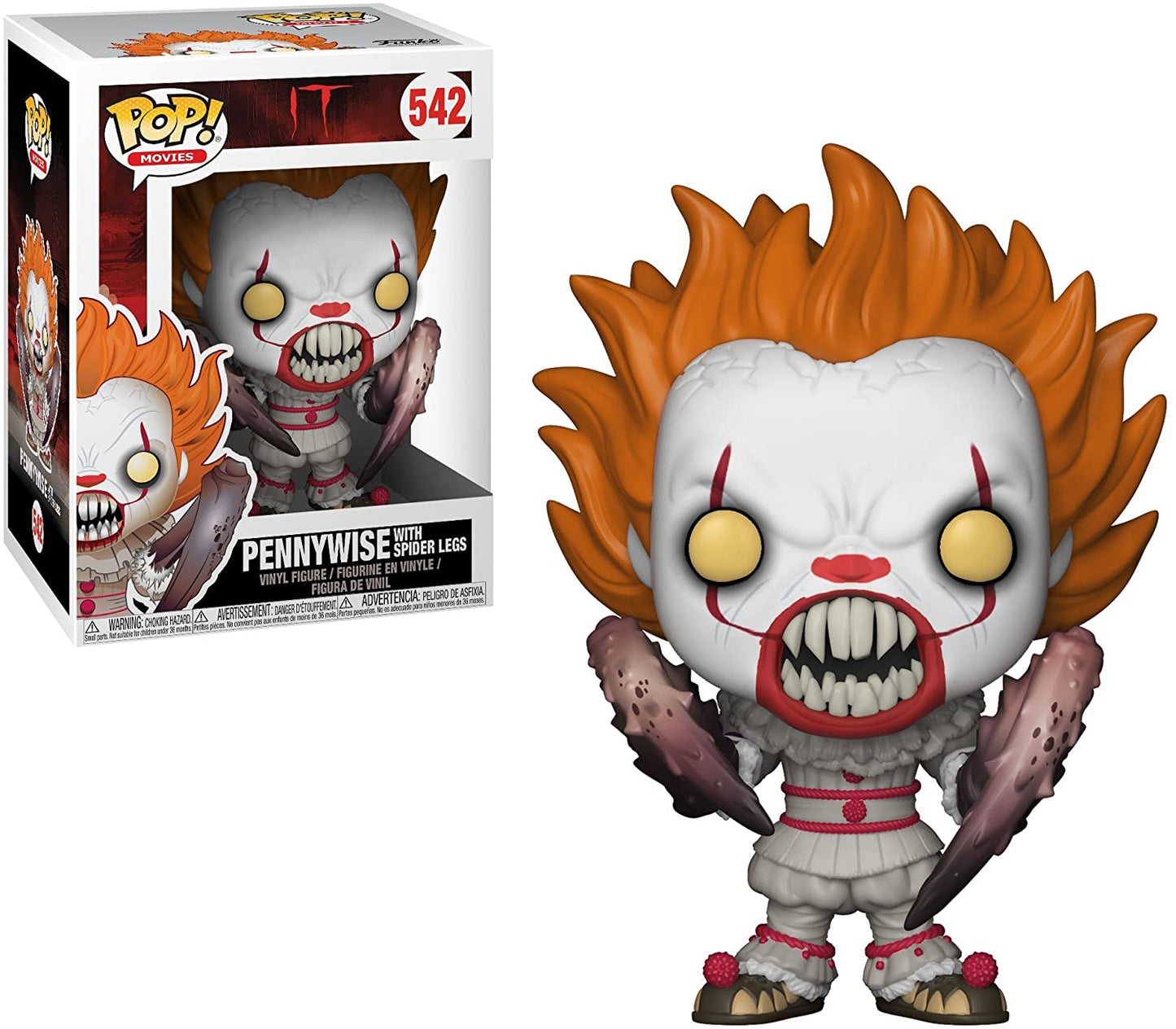 Funko Pop Stephen King's It It Handmade Toy Horror Penny Wise Giogi Gawwa Chachchi Tiffany