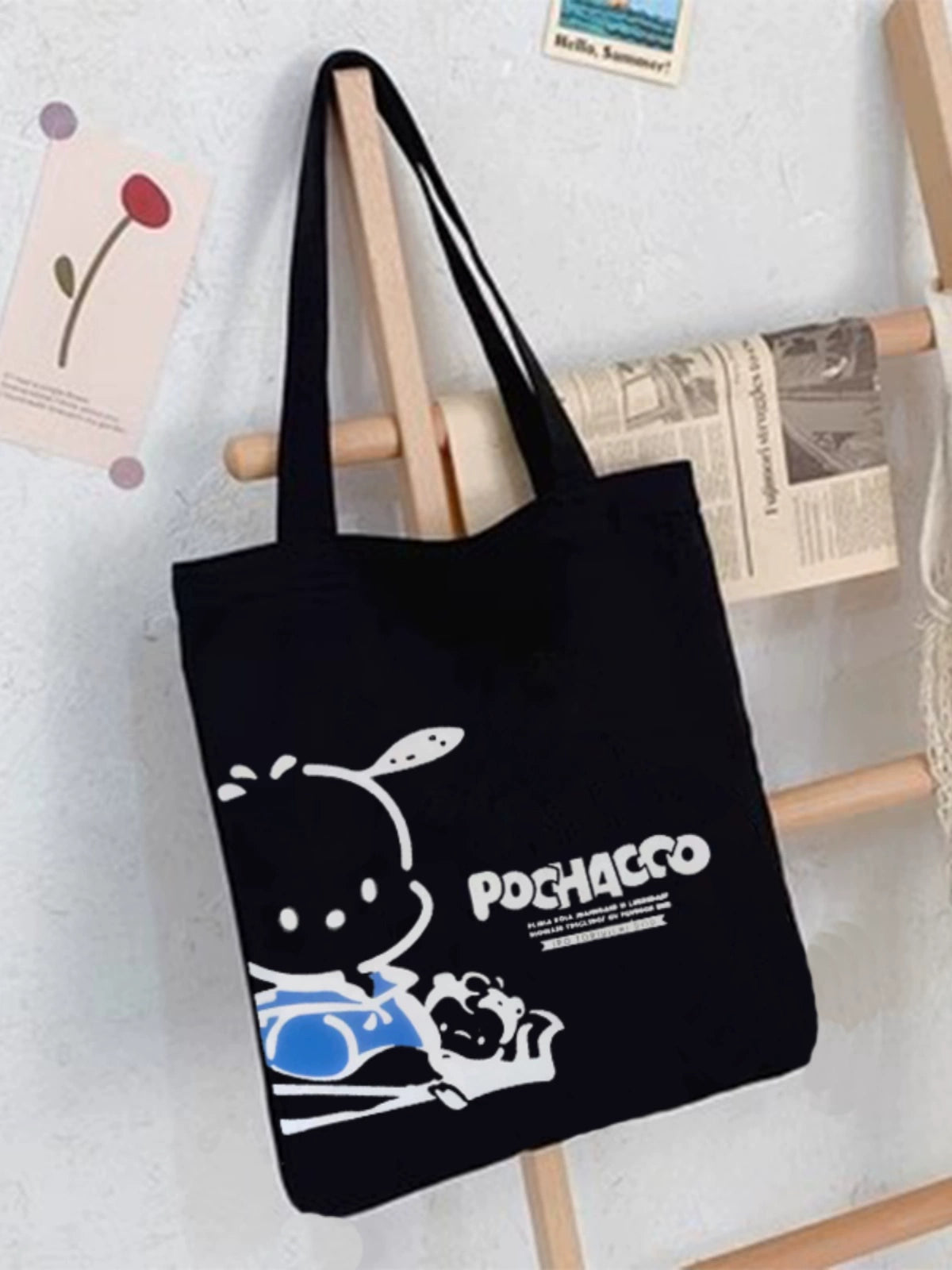 Mori Leisure Large Capacity Student's Canvas Bag