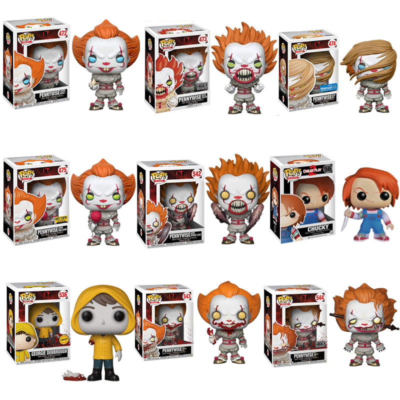 Funko Pop Stephen King's It It Handmade Toy Horror Penny Wise Giogi Gawwa Chachchi Tiffany