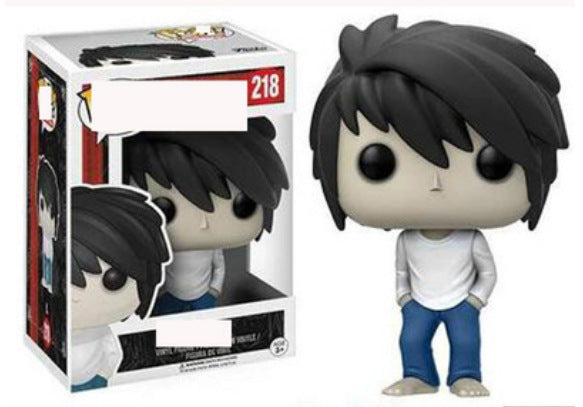 Funko Pop Death Note 217 Liuke 218 Night God Moon Garage Kits Model Furnishing Articles Toy Doll Boxed