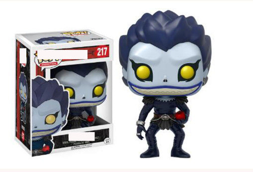 Funko Pop Death Note 217 Liuke 218 Night God Moon Garage Kits Model Furnishing Articles Toy Doll Boxed