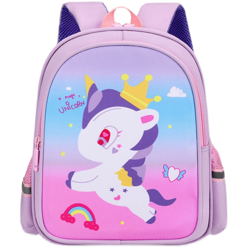 Cartoon Baby Spine Protection Kids 5 Years Old Student Small Schoolbag