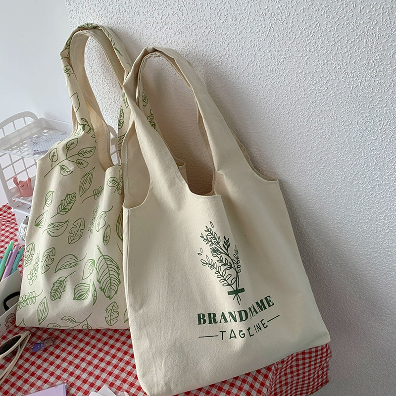 Original Japanese Style Women's Summer Shoulder Satchel Student's Canvas Bag