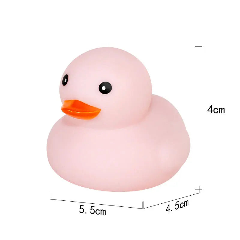Car Decorative Ornaments, Duck, Little Yellow Duck, Bathing, Pinching and Squawking Little Duck, Children's Water Toy