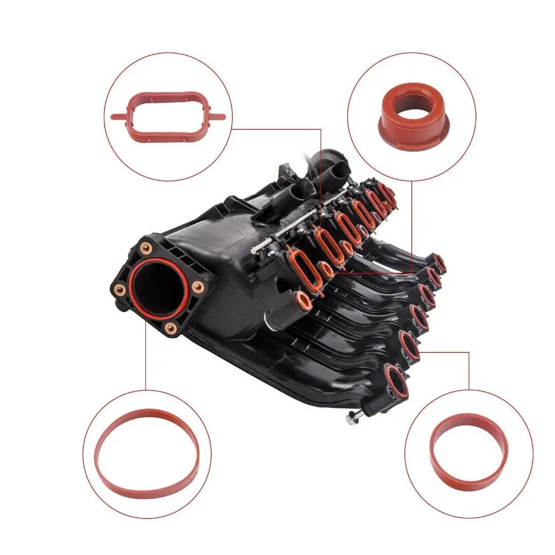20Pcs Car Parts Accessories Intake Inlet Manifold Gasket Seal Kit For BMW M47 M57 E46 E53 E60 E63 E65 E87 E90 E91
