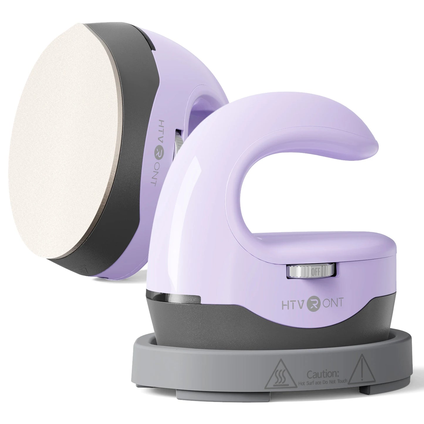 HTVRONT Heat Press H1 Mini Heat Press Machine Small Heat Press Portable Iron Press Machine for T Shirts, Hats, Heating Transfer