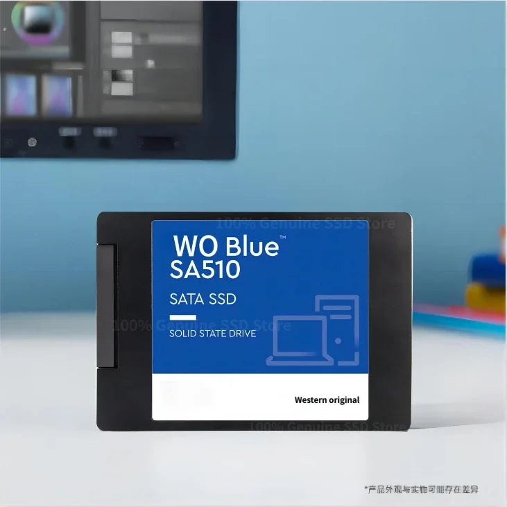 Western original SA510 Blue 500GB 1TB 2TB SSD 2.5 " SATA III Internal Solid State Drive Raed Up to 560 MB/s for Laptop Server