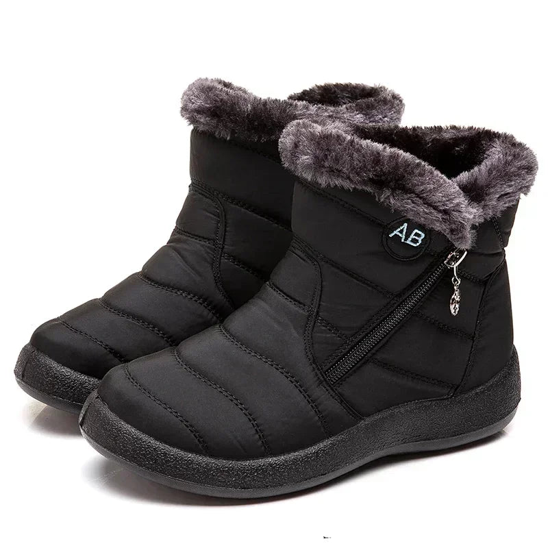 2024 New Waterproof Women Boots Winter Snow Boots for Women Winter Shoes Daily Casual Lightweight Cotton Shoes Ankle Botas Mujer
