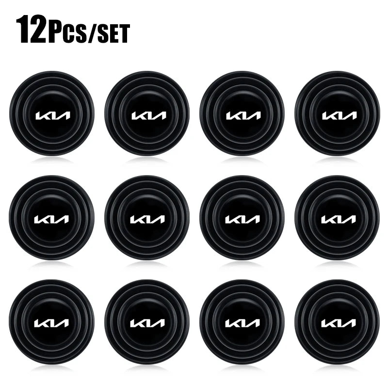 KIA Car Door Anti-shock Pad Anti-noise Buffer Gasket Auto Interior For KIA EV6 Stinger RIO Sorento Picanto Ceed Borrego Syros K4