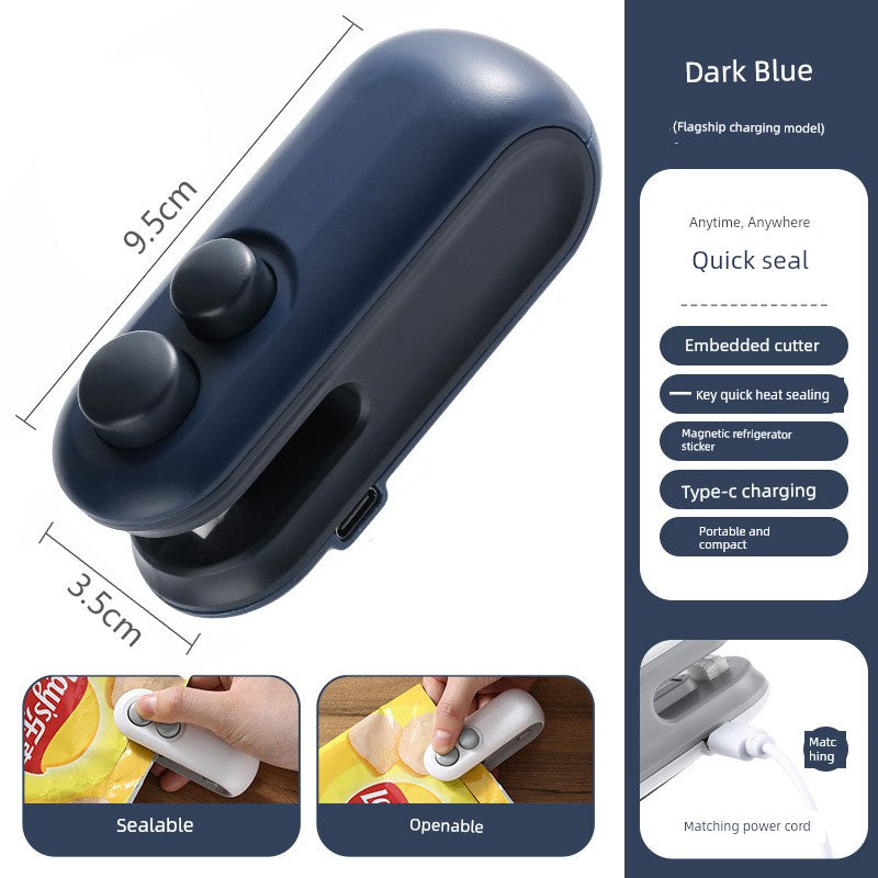 Charging Mini Food Freshness Protection Package Handy Gadget Sealing Machine