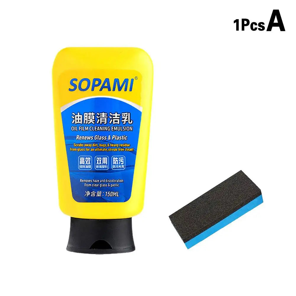 150ml Sopami Car Coating Spray, Sopami Oil Film Cleaning Emulsion Car Polish Car Polish Renovator Wash Waterless Protection Care