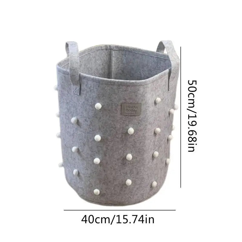 Dirty Clothes Basket Large Clothes Hamper Laundry Basket With Handles For Storage Clothes Toys In Bedroom Bathroom Living Room
