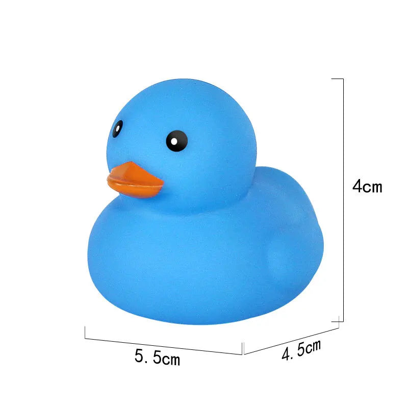 Car Decorative Ornaments, Duck, Little Yellow Duck, Bathing, Pinching and Squawking Little Duck, Children's Water Toy