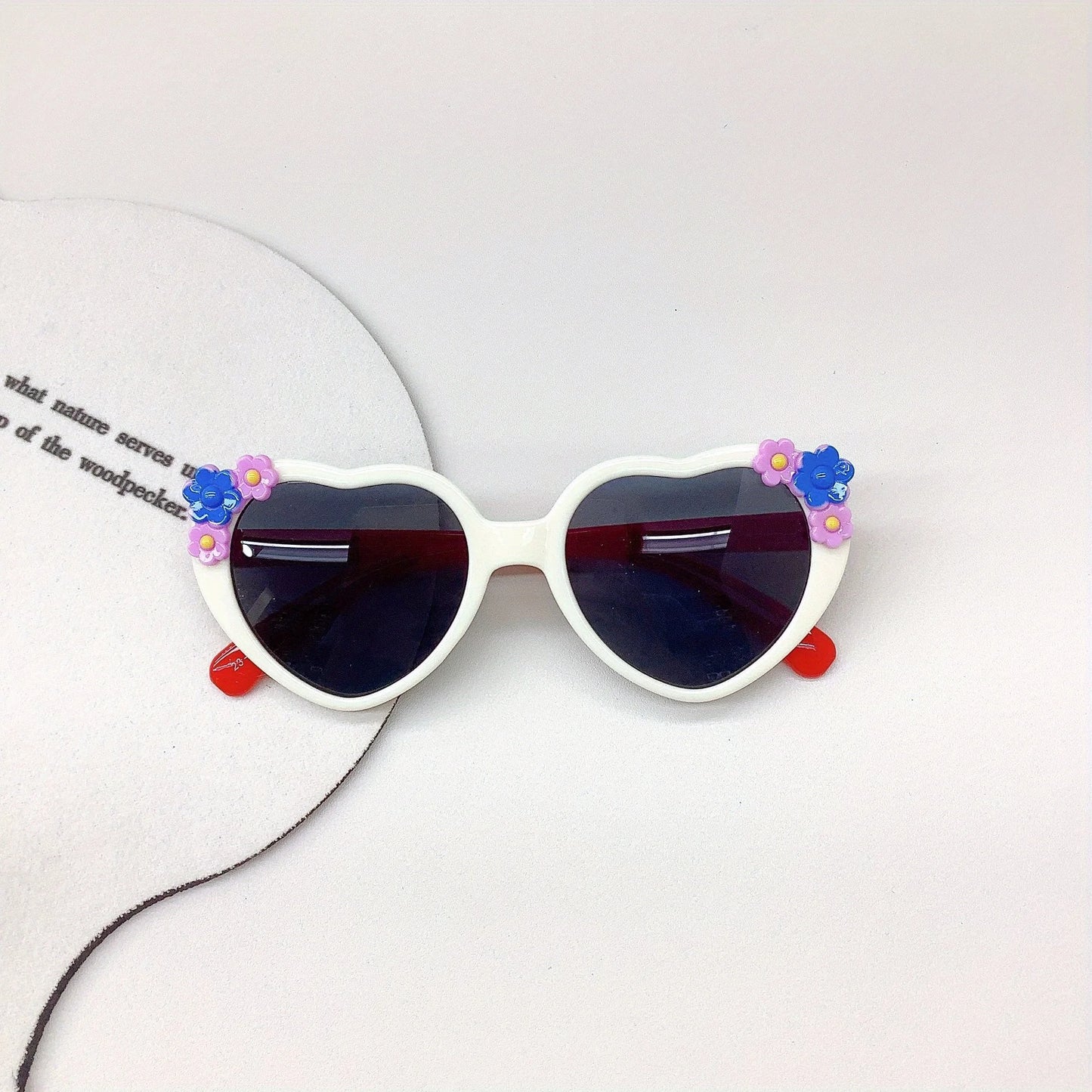 Children's Sunglasses  Fashionable Cartoon Decorative Glasses Cute Boys and Girls Eye Care Baby Eyewear Toys Kids