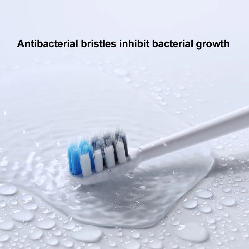 Dr.Bei Original Replacement Brush Heads for Electric Toothbrush Sensitive/Cleaning Heads Apply Sonic Toothbrush Bristle Nozzles