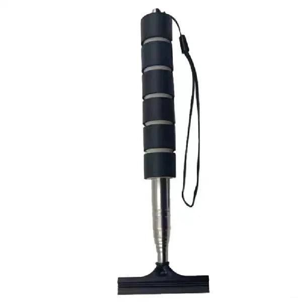 Car Rearview Mirror Wiper Cleaning Tool Auto Glass Mist Cleaner Scraper Accessories Handle Telescopic Window Cleaning Brush