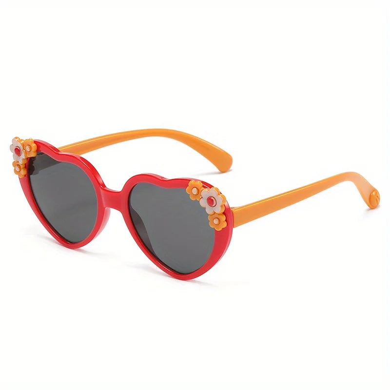 Children's Sunglasses  Fashionable Cartoon Decorative Glasses Cute Boys and Girls Eye Care Baby Eyewear Toys Kids