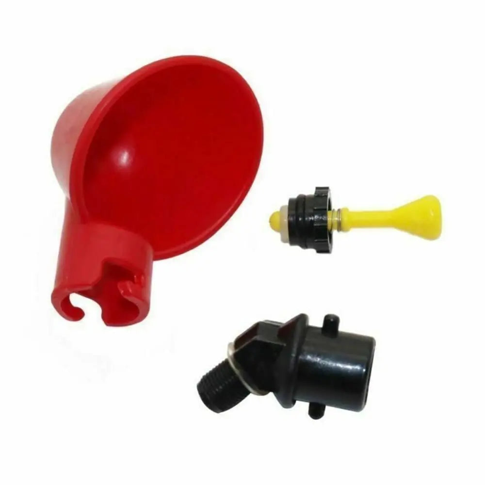 10/20 Pcs Fowl Bowl Automatic Quail Poultry Water Drinking Cups Plastic Plastic Automatic Drinker Chicken Hen