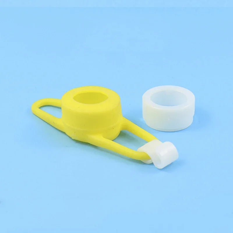 Motorcycle Bicycle Rubber Yellow Black Duck Accessories Car Bike Duck Bottom Base Strap Weapon Black Silver Luminous Propeller