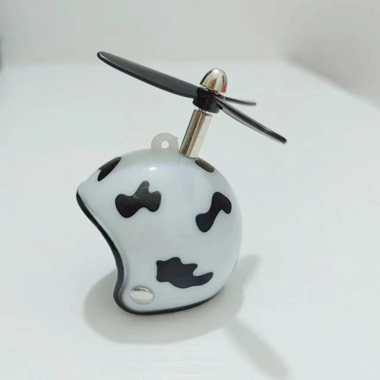 Yellow Black Rubber Duck Animal Pattern Helmet with Propeller for Car Bike Handle Bar Decoration Rubber Squeeky Duckling Duckies