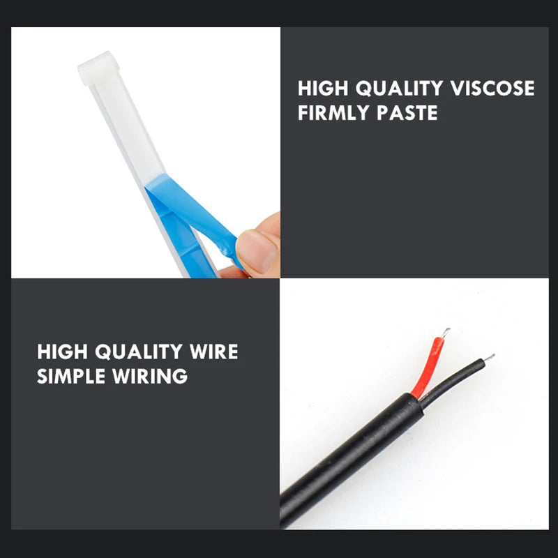120CM Car Door Opening Warning LED Light Welcome Decor Lamp Strip 12V Anti Rear-end Collision Safety Universal Auto Accessories