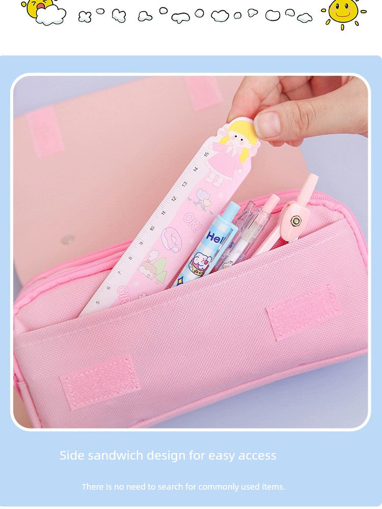 Online Influencer Cute Young Adult Decompression School Supplies Pencil Case