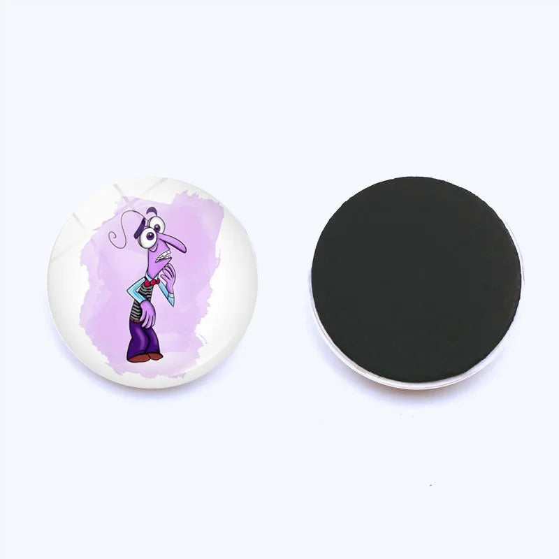 Inside Out 2 Refrigerator Magnets Disney Anime Sadness Anger Fridge Magnet Home Decoration Accessory Kids Toys Gift Hot Sales