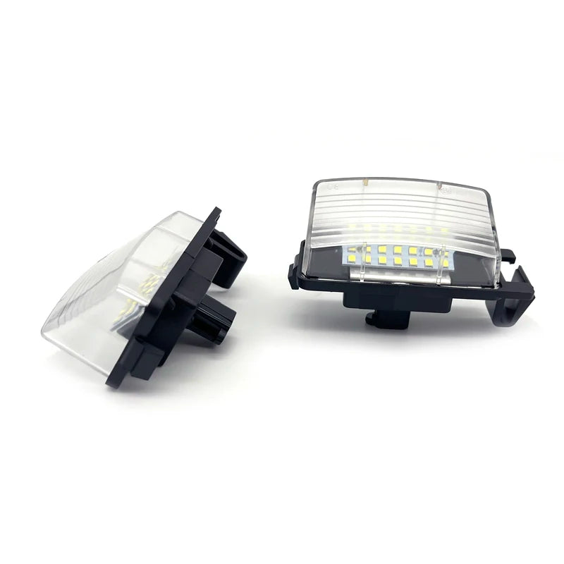 12V LED Number Plate Lamp For Infiniti G35 G37 Sedan Coupe Convertible White License Plate Light Assembly