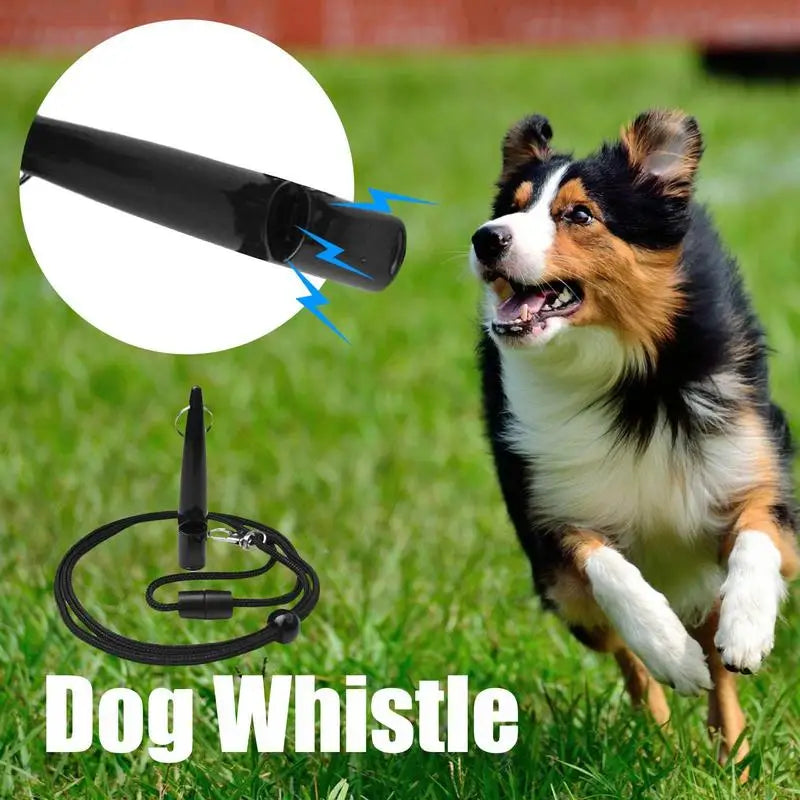 Dog Whistle Training Portable Dog Whistle to Stop Dog Attack Dog Training Supplies for Walking Traveling Camping Hunting