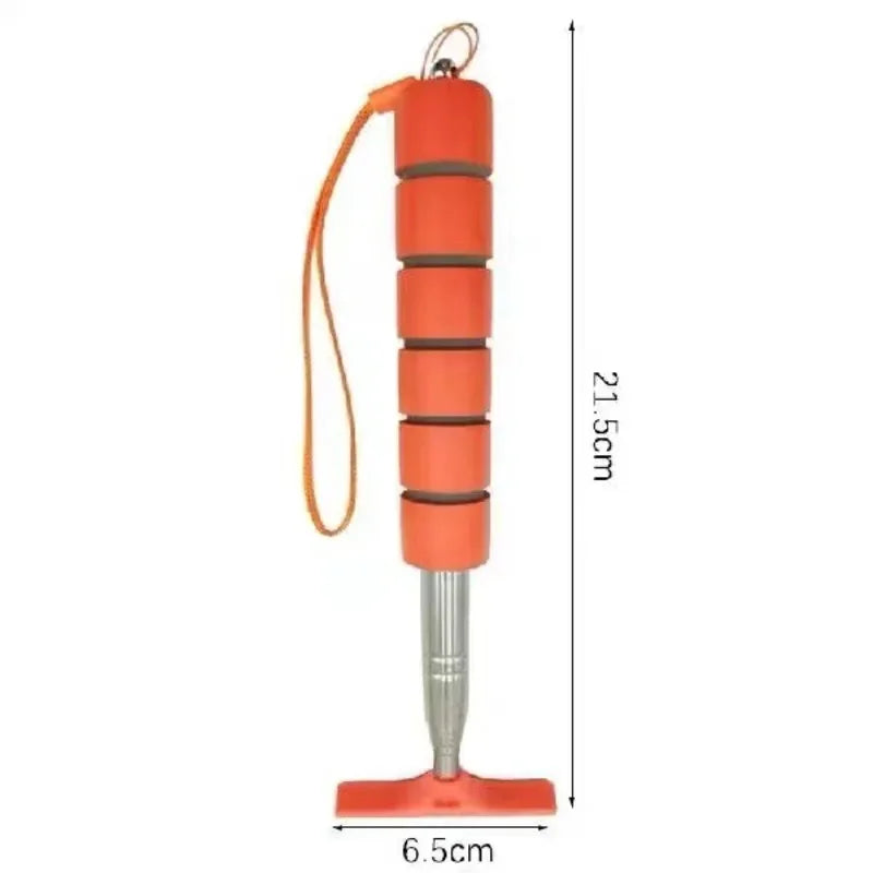 Car Rearview Mirror Wiper Cleaning Tool Auto Glass Mist Cleaner Scraper Accessories Handle Telescopic Window Cleaning Brush