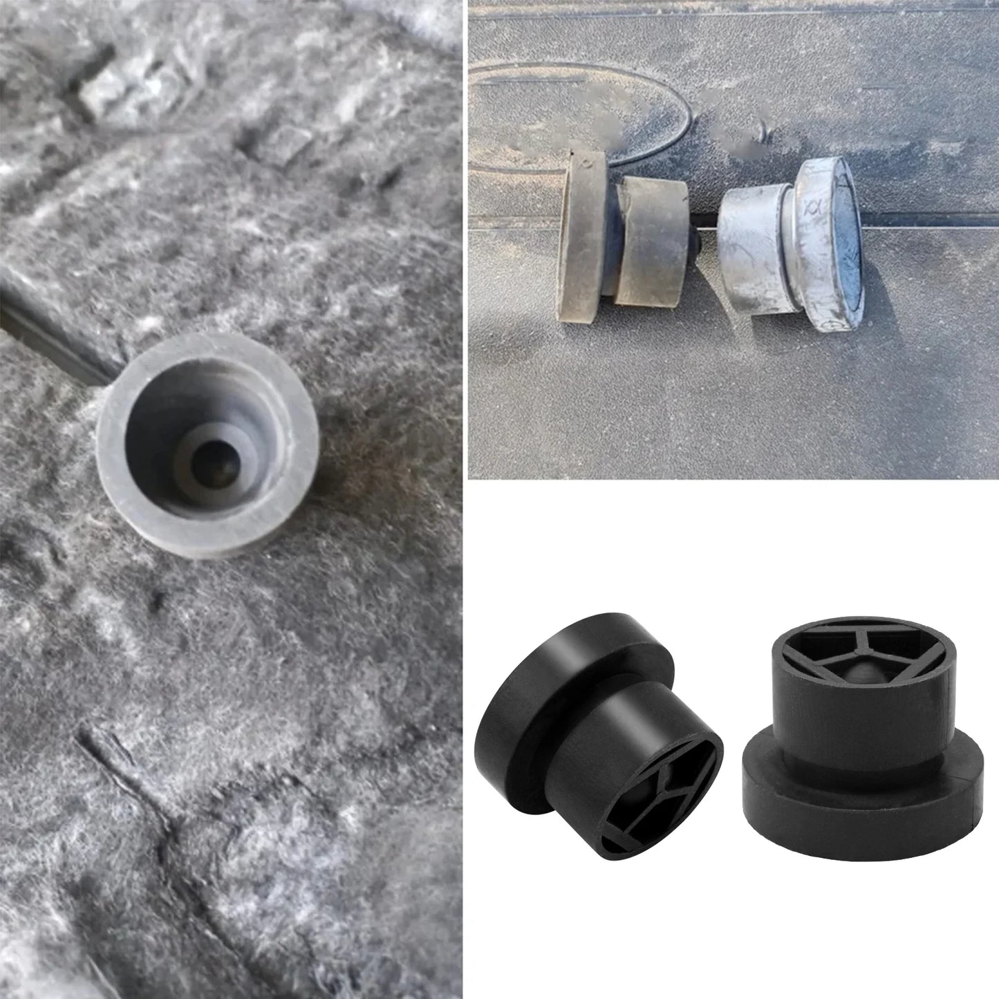 For Peugeot 407 4 Pcs 2.0 Diesel Engine Top Cover Grommet Rubber Buffer Mount Bush Stopper Auto Motor Accessories Engine Parts