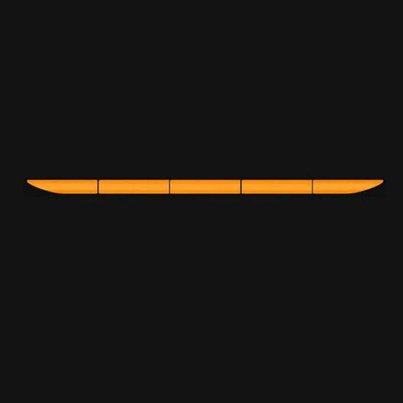 Car Trunk Reflector Sticker Night Safety Warning Tape Strips Anti Collision Car Reflective Stickers Auto Decoration Accessories